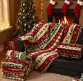 Christmas Throw Blanket, Christmas Decorations Gifts for Women Sherpa Winter Holiday Blanket Soft Christams Throws for Sofa Bed
