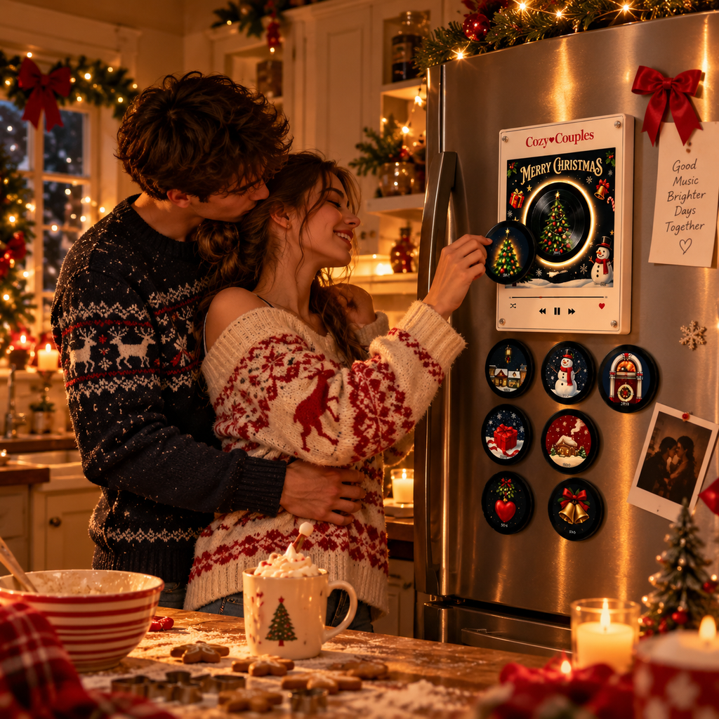 The Christmas Jukebox — Magnetic Music Player 🎄🎶