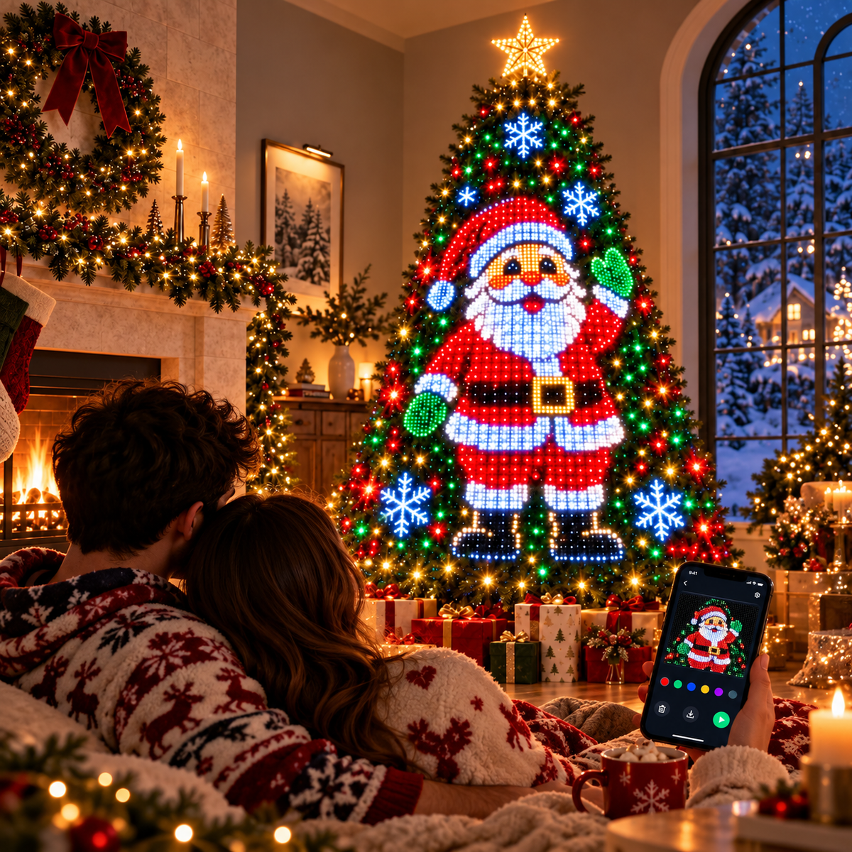 The Magic Tree — Animated LED Christmas Lights 🎄✨